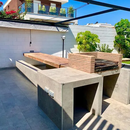 9 Moderna Independiente -jacuzzi- Gran Alacant 别墅 *